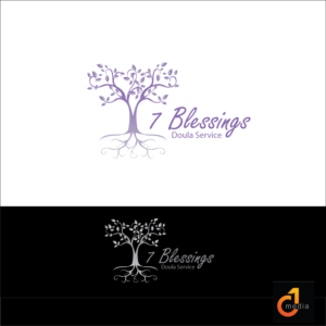 Logo-Design von C1 Media für 7 Blessings Doula Service | Design #18349033
