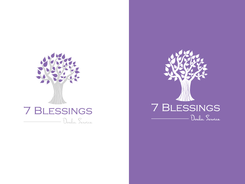 Logo Design by design1ny for 7 Blessings Doula Service | Design #18430032