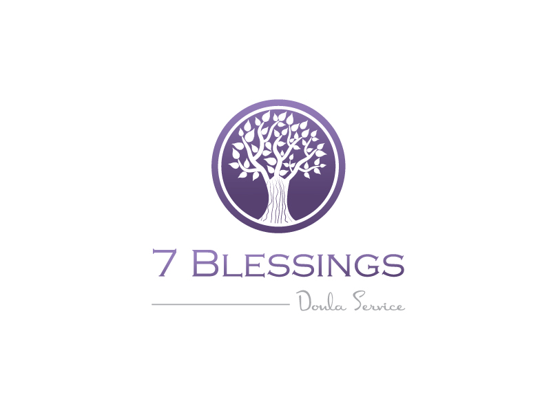 Logo Design by design1ny for 7 Blessings Doula Service | Design #18430033