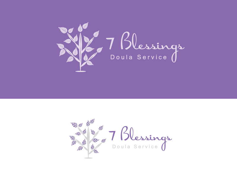 Logo Design by design1ny for 7 Blessings Doula Service | Design #18430199