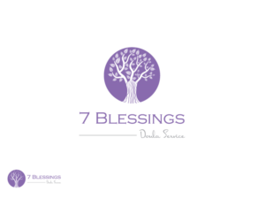 Logo Design by design1ny for 7 Blessings Doula Service | Design: #18430273