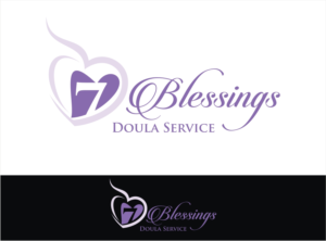Logo Design by Soul Light for 7 Blessings Doula Service | Design: #18353034
