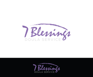 Logo Design by designmind78 for 7 Blessings Doula Service | Design: #18376065