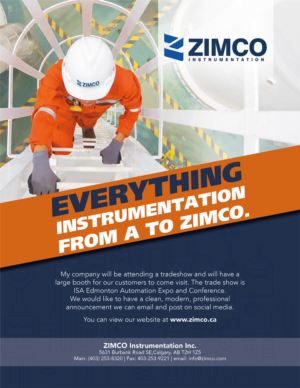 Flyer Design by designgreen for Zimco Instrumentation Inc. | Design: #18332666