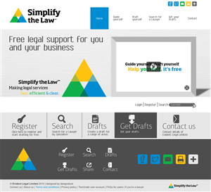 Web Design by designature for Evident Legal Limited | Design: #2848237