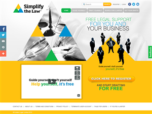 Web Design by ColorDrops for Evident Legal Limited | Design: #2865585