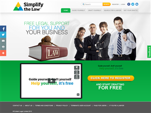 Web Design by ColorDrops for Evident Legal Limited | Design: #2868483