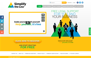 Web Design by ColorDrops for Evident Legal Limited | Design: #3169735