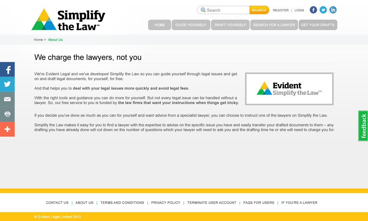 Web Design by ColorDrops for Evident Legal Limited | Design #3192541
