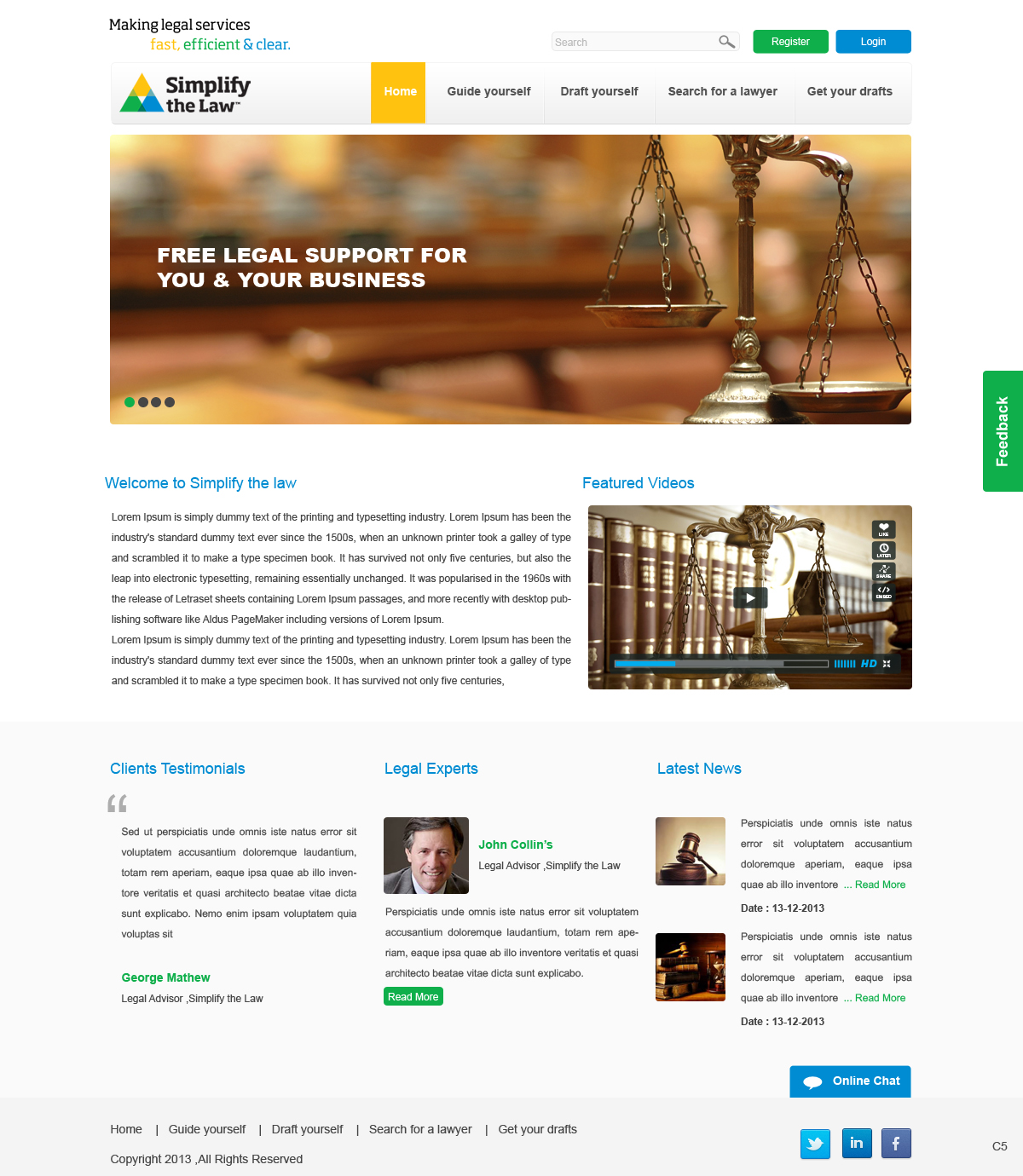 Diseño Web por pb para Evident Legal Limited | Diseño #2814235