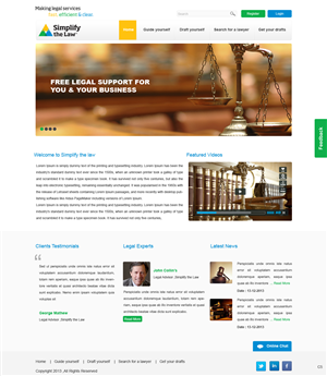 Web Design by pb for Evident Legal Limited | Design: #2814235