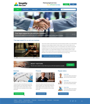 Web Design by pb for Evident Legal Limited | Design: #2814236