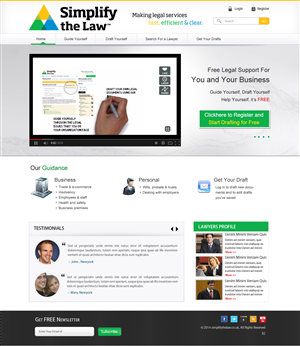 Web Design by pb for Evident Legal Limited | Design: #2814240