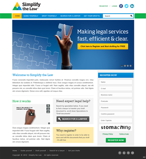 Web Design by pb for Evident Legal Limited | Design: #2814247