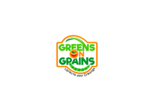 Greens On Grains, Listen to your cravings  | Logo Design by nivleik