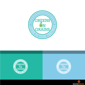 Greens On Grains, Listen to your cravings  | Logo Design by Graphic Bricks