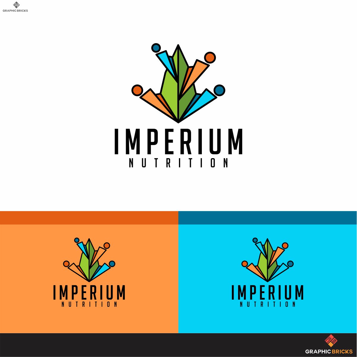 Logo Design by Graphic Bricks for Imperium Nutrition  | Design #18331250