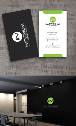 Logo Design by zebronicgraphic for Imperium Nutrition  | Design: #18338737