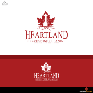 Heartland Gravestone Cleaning | Logo Design by Graphic Bricks