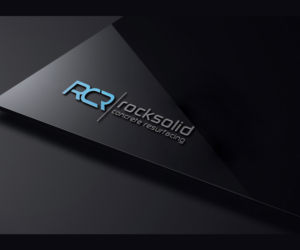 rocksolid concrete resurfacing | Logo-Design von zebronicgraphic