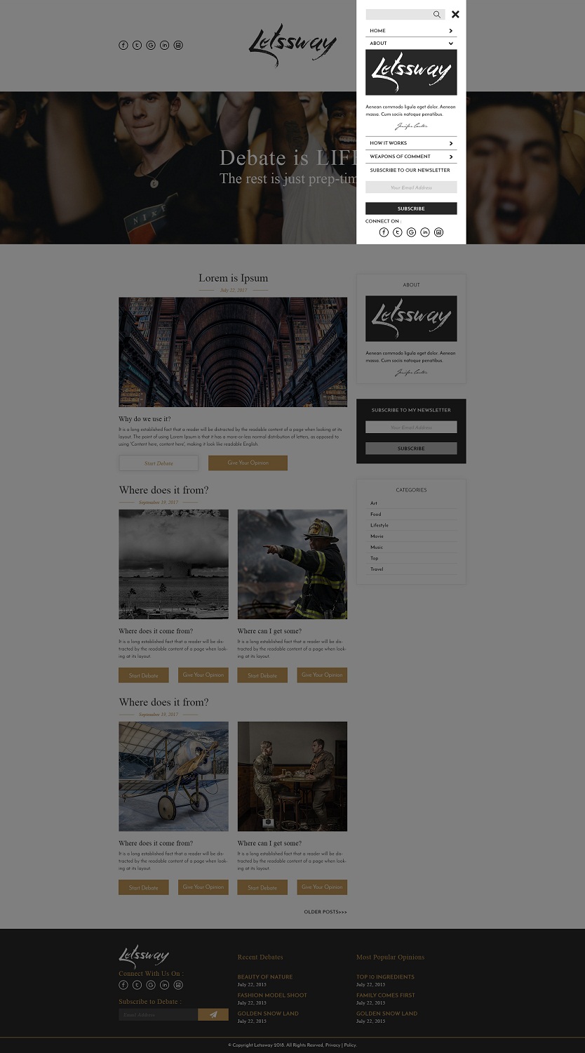 Web Design by Sid for this project | Design #18368651
