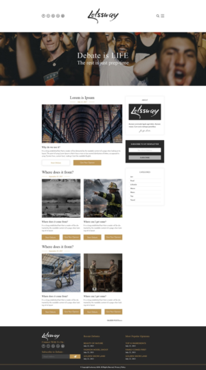 Web-Design von Sid für dieses Projekt | Design: #18368652