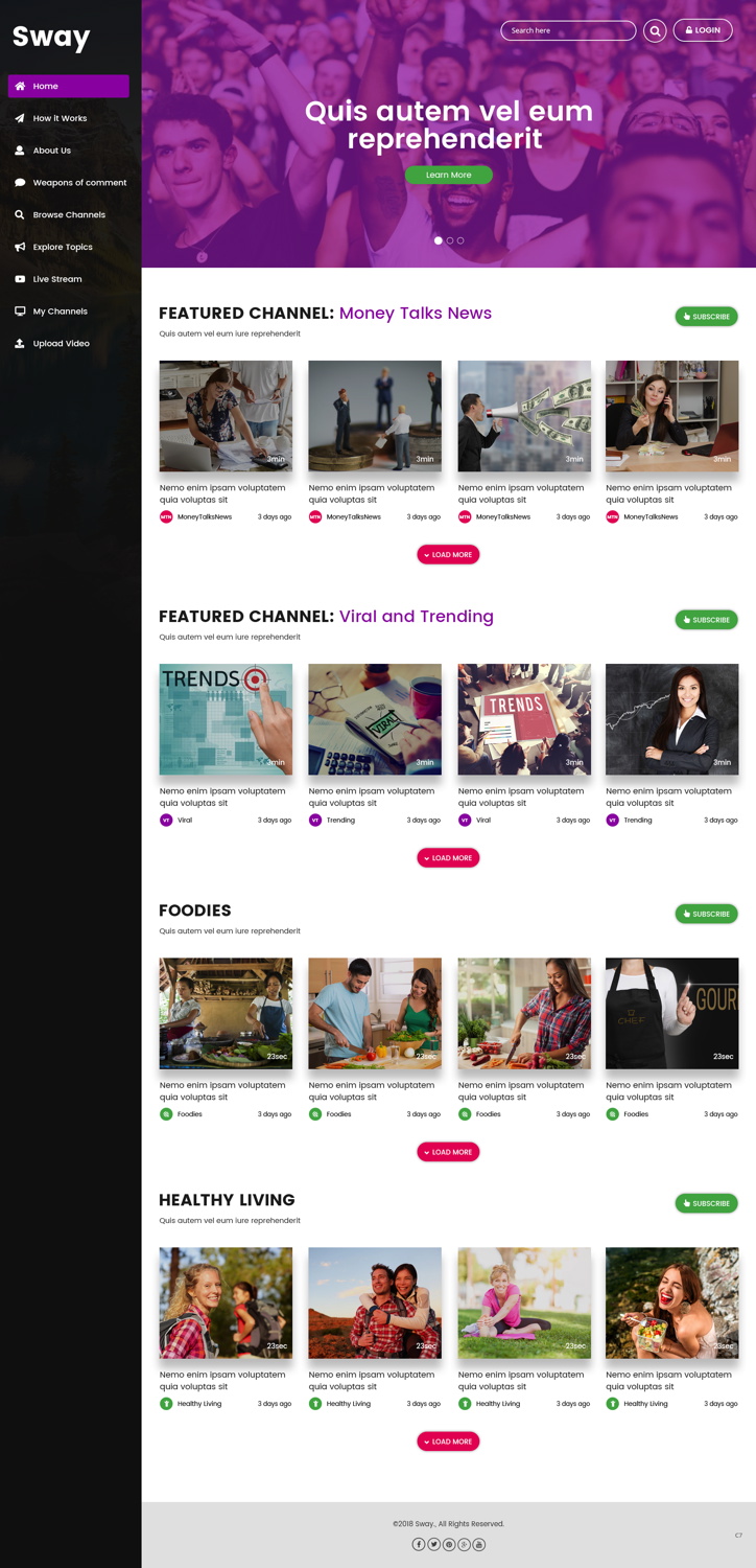 Diseño Web por pb para este proyecto | Diseño #18345465