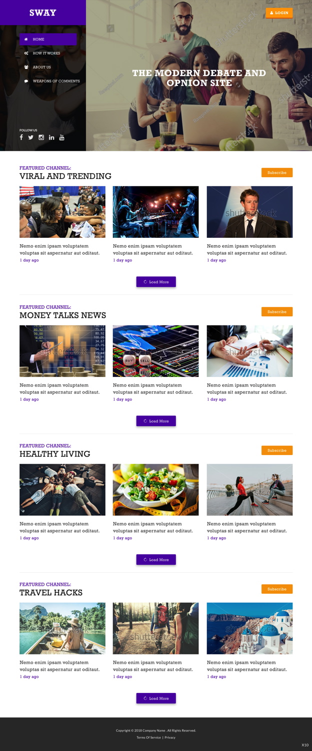 Web Design by pb for this project | Design #18345474