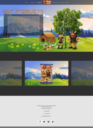Diseño Web por CENTERSPREAD para Golden foods ApS | Diseño: #18437191