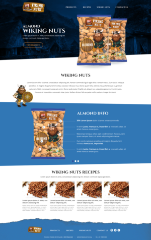 Web Design par Clofix pour Golden foods ApS | Design #18394827