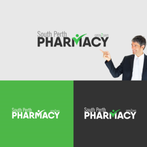 South Perth Pharmacy - emphasis the wording 'Pharmacy' and have South Perth a smaller text. | Logo Design by saifysyed Studio