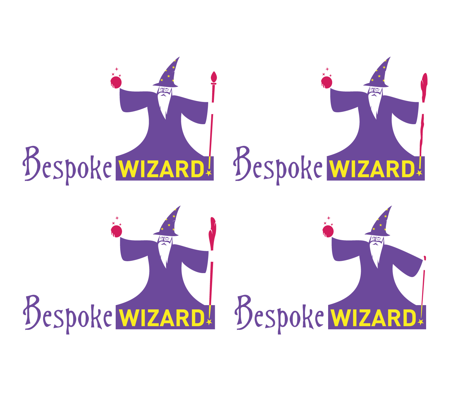 Logo Design by Osllath for BESPOKE WIZARD! | Design #18667289