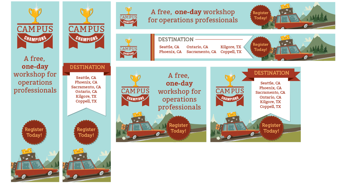 Elegant Playful Marketing Banner Ad Design For Schooldude By
