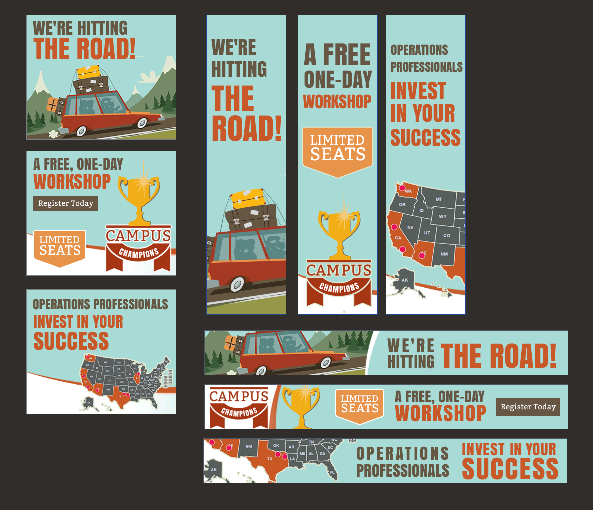 Elegant Playful Marketing Banner Ad Design For Schooldude By
