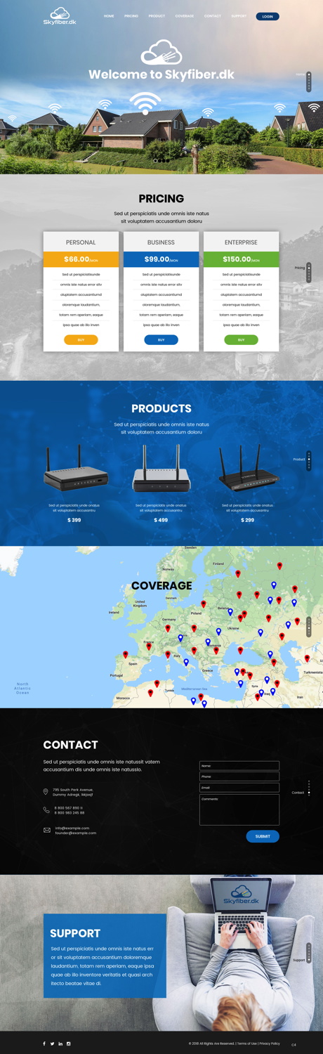 Web Design by pb for this project | Design #18644721