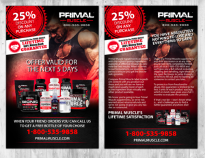 Direct mail post card 2 sided full color with images  | Diseño de Postal por Victor_pro