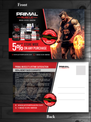 Direct mail post card 2 sided full color with images  | Diseño de Postal por innovative earth