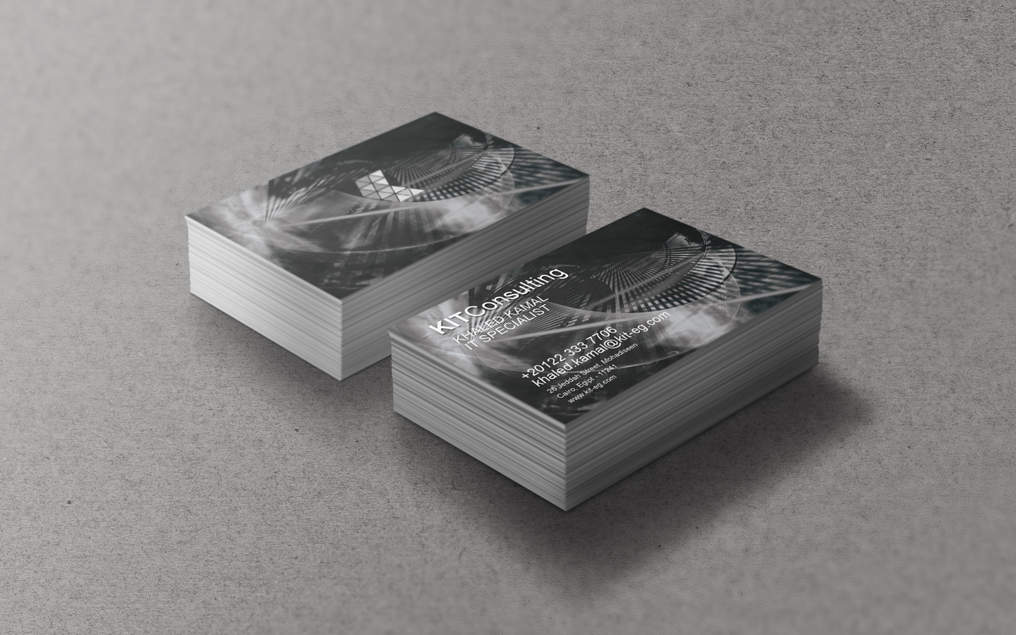 Visitenkarten-Design von diana popescu für KIT Consulting | Design #18400839