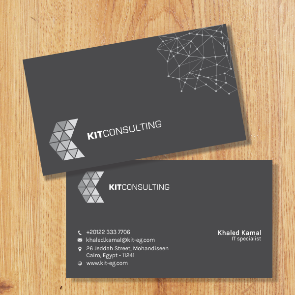Design de Carte de Visite par rhalder4 pour KIT Consulting | Design #18373187