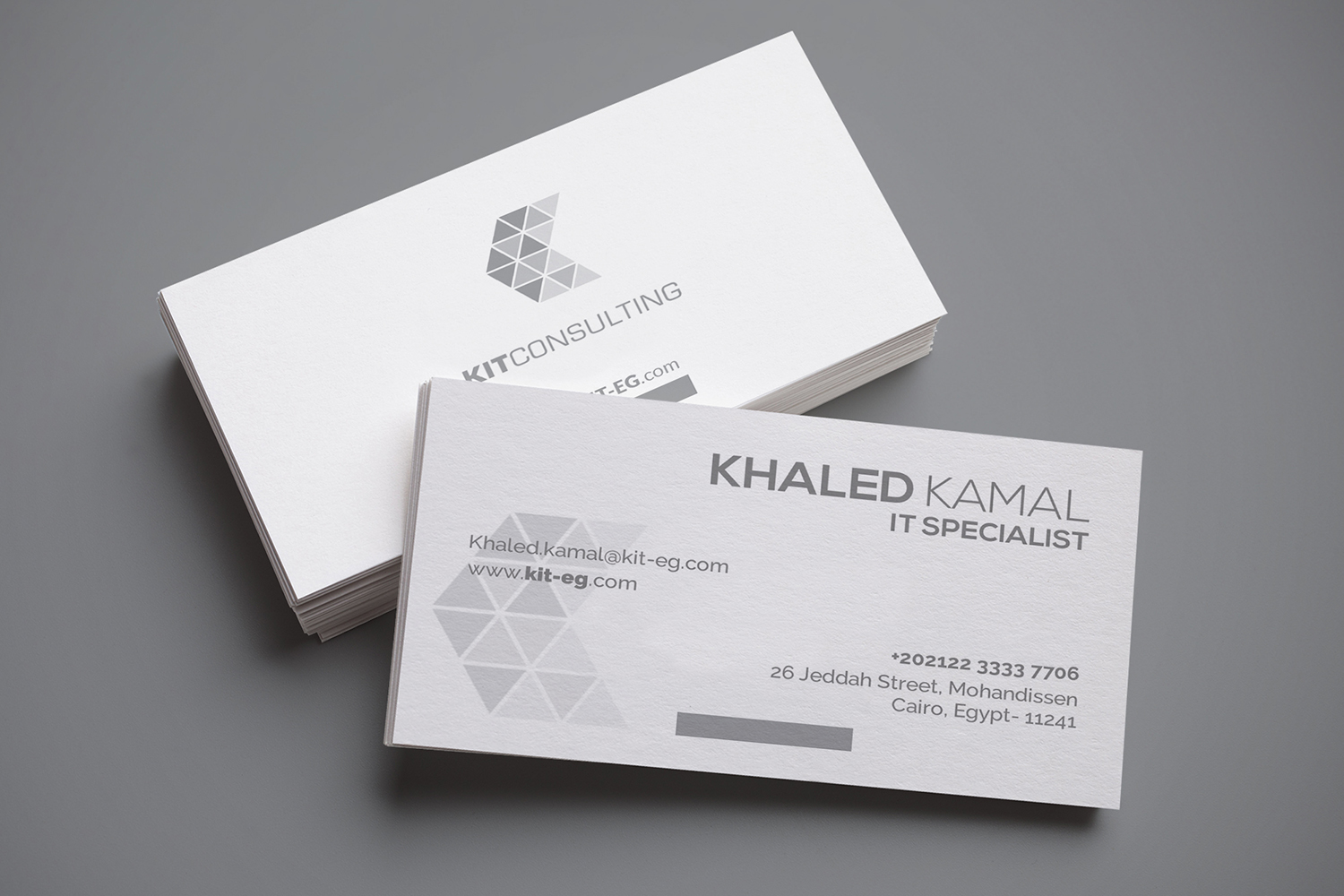 Design de Carte de Visite par iamtajwardesigns pour KIT Consulting | Design #18343345