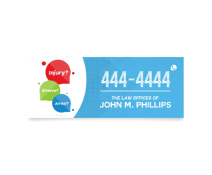 Design Graphique par Exotic Blue pour Law Offices of John M. Phillips | Design : #18429488