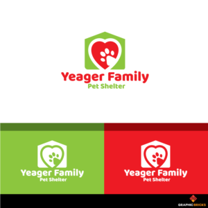 Yeager Family Pet Shelter / Humane Society of Southwestern Michigan | Logo Design by Graphic Bricks
