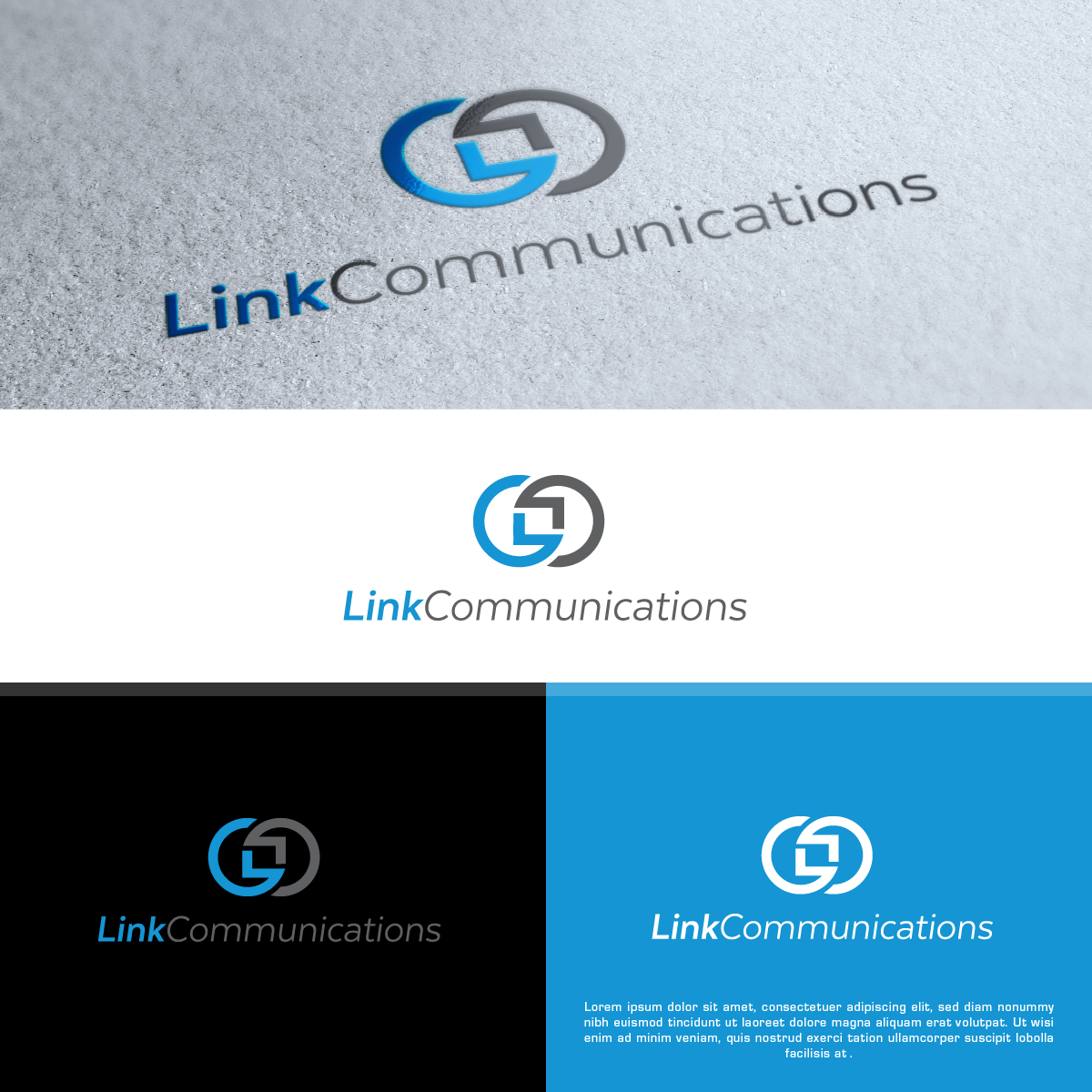 Diseño de Logo por 7bitdesigner para Link Communications | Diseño #18513591