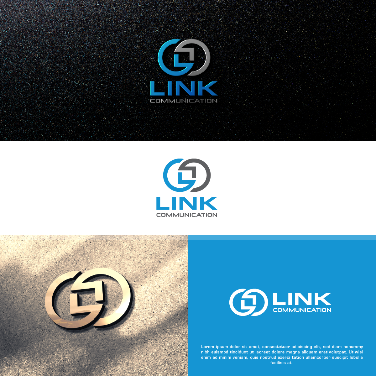 Logo Design by 7bitdesigner for Link Communications | Design #18530042