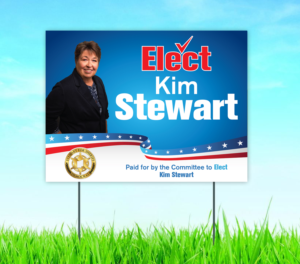 Sheriff Candidate needs a large yard sign | Signage Design by mmmarif1982
