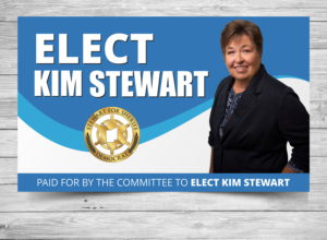 Sheriff Candidate needs a large yard sign | Signage Design by OwnDesign