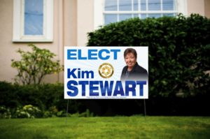 Sheriff Candidate needs a large yard sign | Signage Design by Maestroto