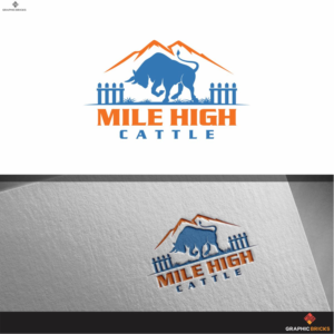 Mile High Cattle | Logo Design by Graphic Bricks