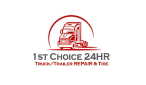 1st Choice 24HR Truck / Trailer Repair & Tire | Logo Design by CreativelyYours