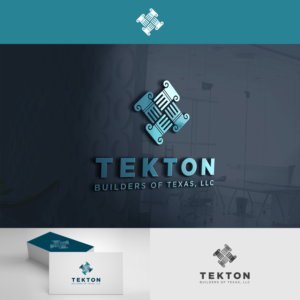 Tekton Builders of Texas, LLC. | Logo Design by Paperfox Designs
